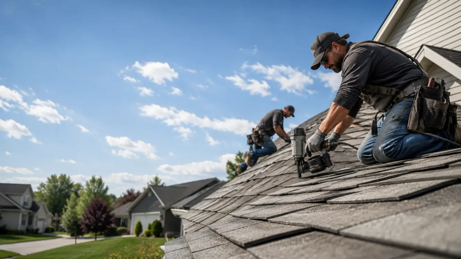 Storm Damage Roof Repair in Versailles, IL near me